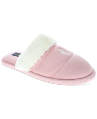 Polo Ralph Lauren - Women's Kelcie Microsuede Scuff Slippers