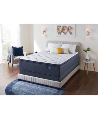 Serta - Classic Elite 15" Plush Pillowtop Mattress- California King
