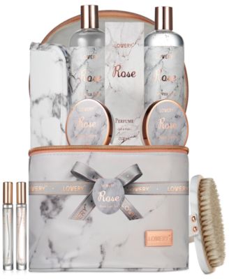 Lovery - 15-Pc. Rose Home Spa Luxury Body Care Gift Set