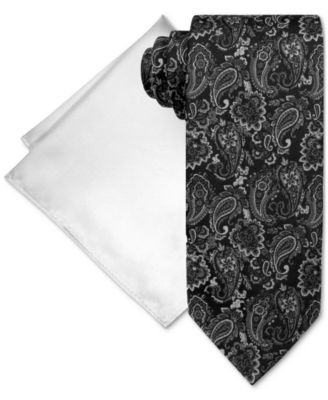 Steve Harvey - Men's Paisley Tie & Pocket Square Set