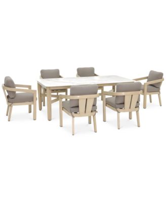 Agio - Reid Outdoor 7-pc Dining Set, (table + 6 chairs)