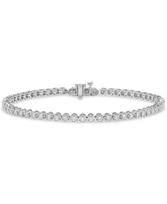 Macy's Brand - Diamond Tennis Bracelet (2 ct. t.w.) in 14k White Gold