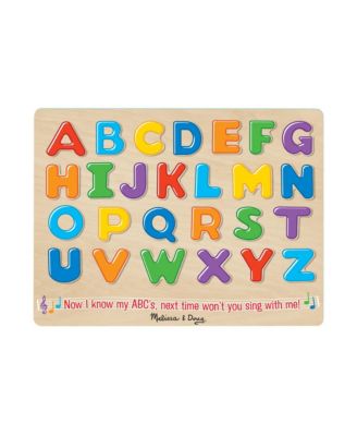 Melissa and Doug - Kids Toy, Alphabet Sound Puzzle