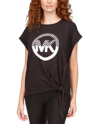 Michael Kors - Women's Tied Logo T-Shirt