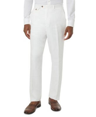 Tayion Collection - Men's Classic-Fit Linen Suit Pants