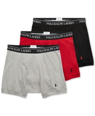 Polo Ralph Lauren - Men's 3-Pk. Classic Cotton Boxer Briefs