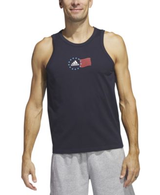 adidas - Men's American Flag Tank