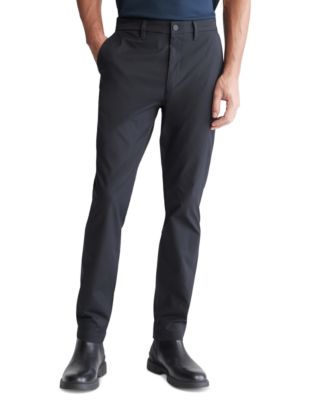 Calvin Klein - Men's Slim-Fit Woven Stretch Chinos
