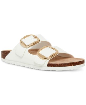 Madden Girl - Bodie Buckle Footbed Slide Sandals