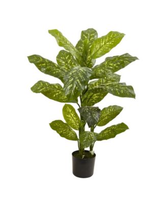 Nearly Natural - 4' Dieffenbachia Plant - Real Touch