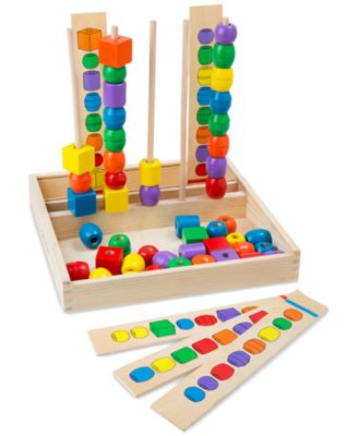 Melissa and Doug - Kids' Bead Sequencing Set