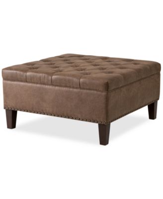 Furniture - Gino Fabric Cocktail Ottoman