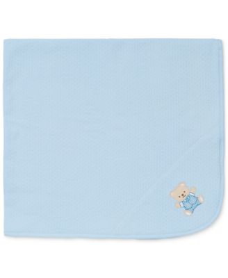 Little Me - Baby Boys' Cute Bear Blanket