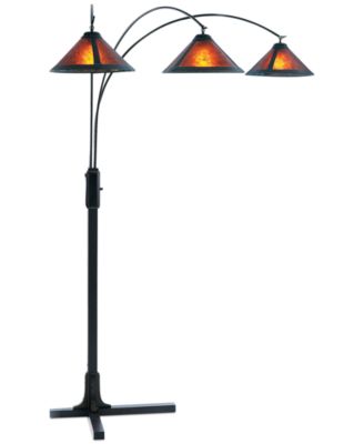 Nova Lighting - Mica 3 Light Arc Steel Floor Lamp