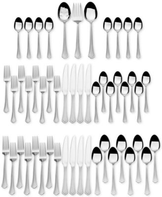 International Silver - 18/0 Stainless Steel 51-Pc. Capri Frost Finish
