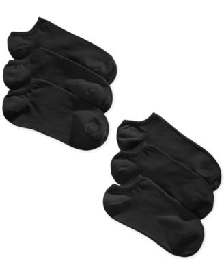 Hue - Women's 6-Pk. Cotton No Show Socks