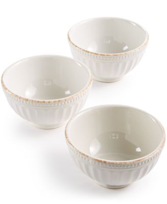 Lenox - French Perle Everything Collection Stoneware 3-Pc. Mini Bowls Set