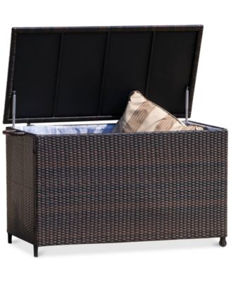 Noble House - Whelan Wicker Cushion Box, Direct Ship
