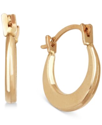 Macy's Brand - Small Round Hoop Earrings in 14k Gold