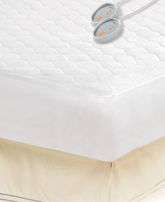 Beautyrest - Microfiber Heated Mattress Pad with 3M Scotchgard
