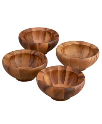 Nambé - "Yaro" Individual Salad Bowls, Set of 4