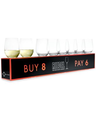 Riedel - Wine Glasses, O Buy 8 Pay 6 Chardonnay Set