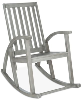 Safavieh - Troy Outdoor Rocking Chair, Quick Ship