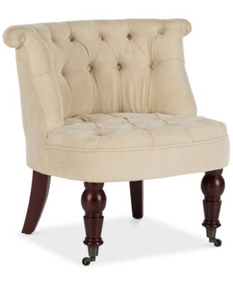 Safavieh - Dixen Tufted Chair, Quick Ship