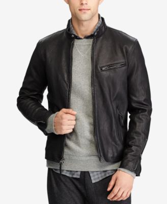 Polo Ralph Lauren - Caf&eacute; Racer Leather Jacket