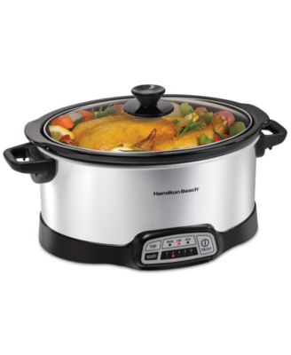 Hamilton Beach - Programmable 7-Qt. Slow Cooker