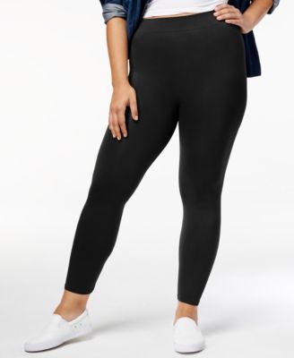 Hue - Plus Size Seamless Leggings
