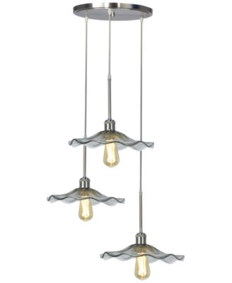 Dale Tiffany - Indonesia 3-Light LED Art Glass Hanging Fixture