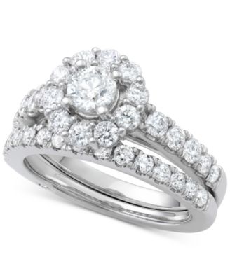 Marchesa - Certified Diamond Bridal Set (2 ct. t.w.) in 18k Gold