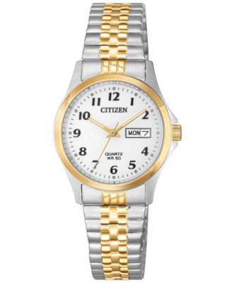 Citizen - Women's Quartz Two-Tone Stainless Steel Expansion Band Watch 26mm