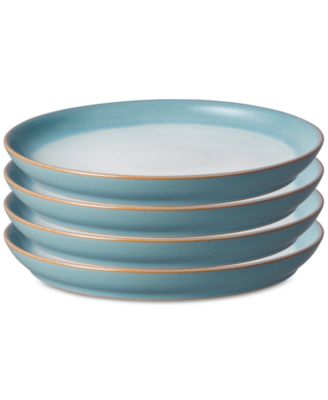 Denby - Azure Coupe 4-Pc. Dinner Plate Set