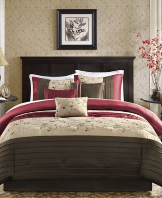 Madison Park - Serene 7-Pc. Queen Comforter Set
