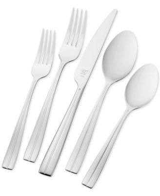J.A. Henckels - Constance 42-Pc. 18/10 Stainless Steel Flatware Set