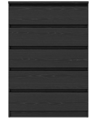 Tvilum - Essex 5-Drawer Chest, Quick Ship