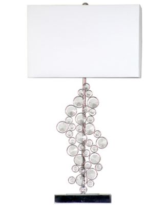 All The Rages - Prismatic Crystal Sequin and Chrome Table Lamp