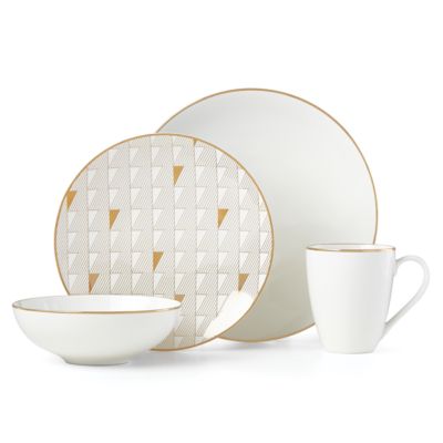 Lenox - Trianna 4-Pc. Place Setting with Gold Salad Plate