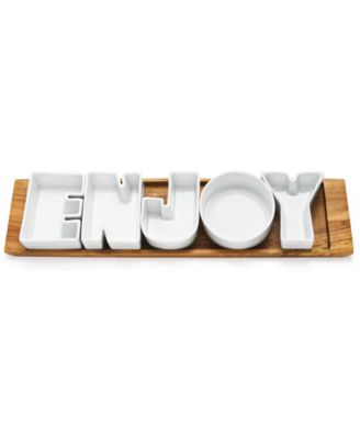 The Cellar - Words Enjoy Serving Set