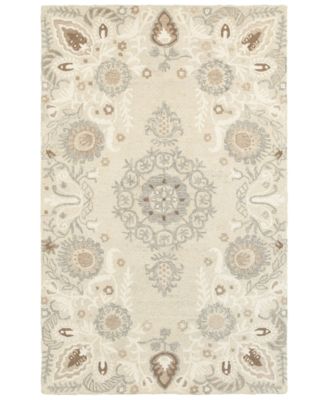 Oriental Weavers - Craft 93000 Sand/Ash 3'6" x 5'6" Area Rug
