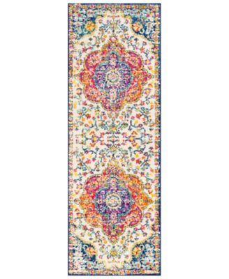 Surya - Elaziz ELZ-2335 Bright Pink 2'7" x 7'6" Runner Area Rug