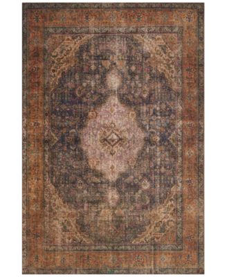 Loloi II - Loren LQ-02 Plum/Multi 3'6" x 5'6" Area Rug