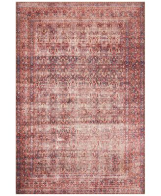 Loloi II - Loren LQ-05 Eggplant/Crimson 2'3" x 3'9" Area Rug