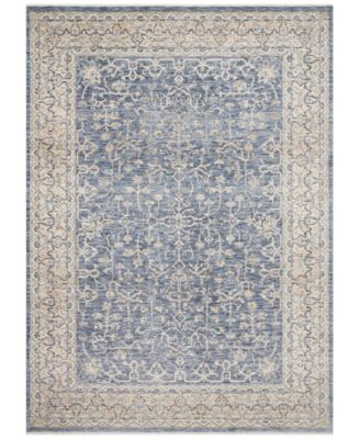 Spring Valley Home - Pandora PAN-04 Dark Blue/Ivory 3'9" x 5'9" Area Rug