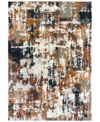 Oriental Weavers - Bowen 4928X Gray/Gold 6'7" x 9'6" Area Rug