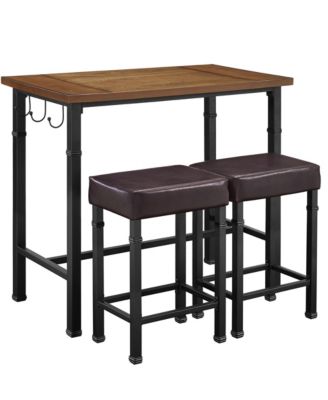 Linon Home DÃ©cor - Linon Kendice 3-Pc. Pub Set, Direct Ship