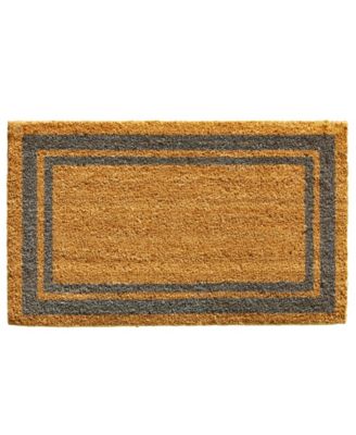 Home & More - Border 18" x 30" Coir/Vinyl Doormat