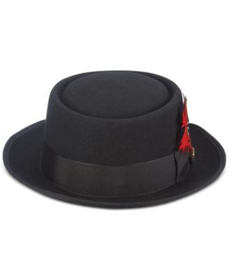 Scala - Men's Wool Pork Pie Hat